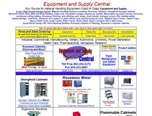 Tablet Screenshot of equipmentandsupply.com